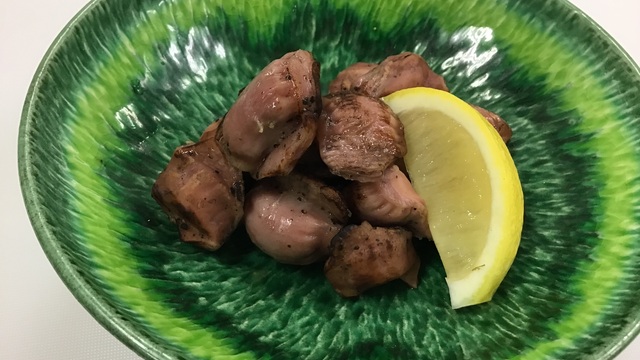 砂肝　炭火焼