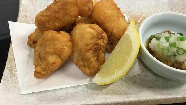 【新メニュー】あんこうの唐揚げ
