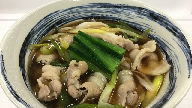 豚南蛮蕎麦（ミニカレー付）