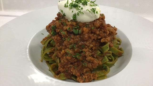 フィットチーネのボロネーゼ～マスカルポーネ仕立て～